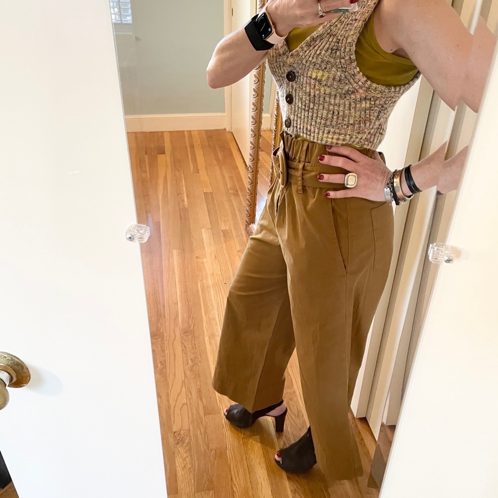 Proenza Schouler White Label Paper Bag Pants - Picture 11 of 16